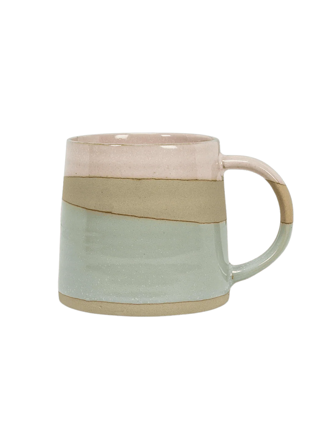 Rustic Style Mug - Pink