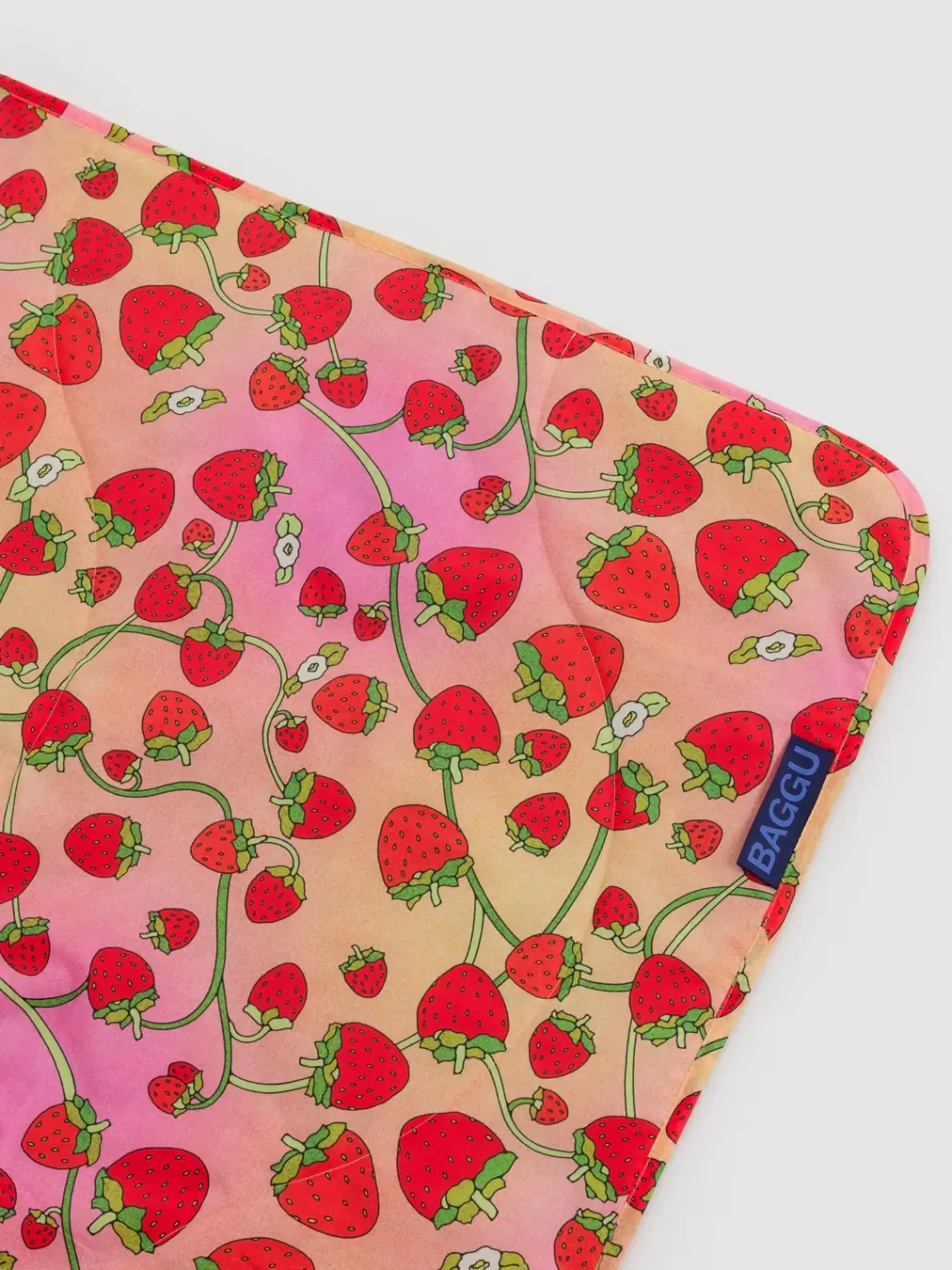 Puffy Picnic Blanket - Strawberry Blossom - Image 3