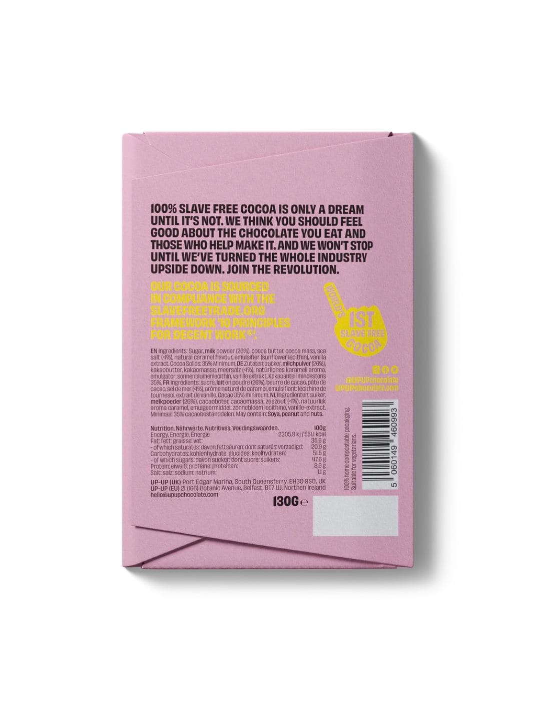 Salted Caramel Milk Chocolate 120g - Image 3