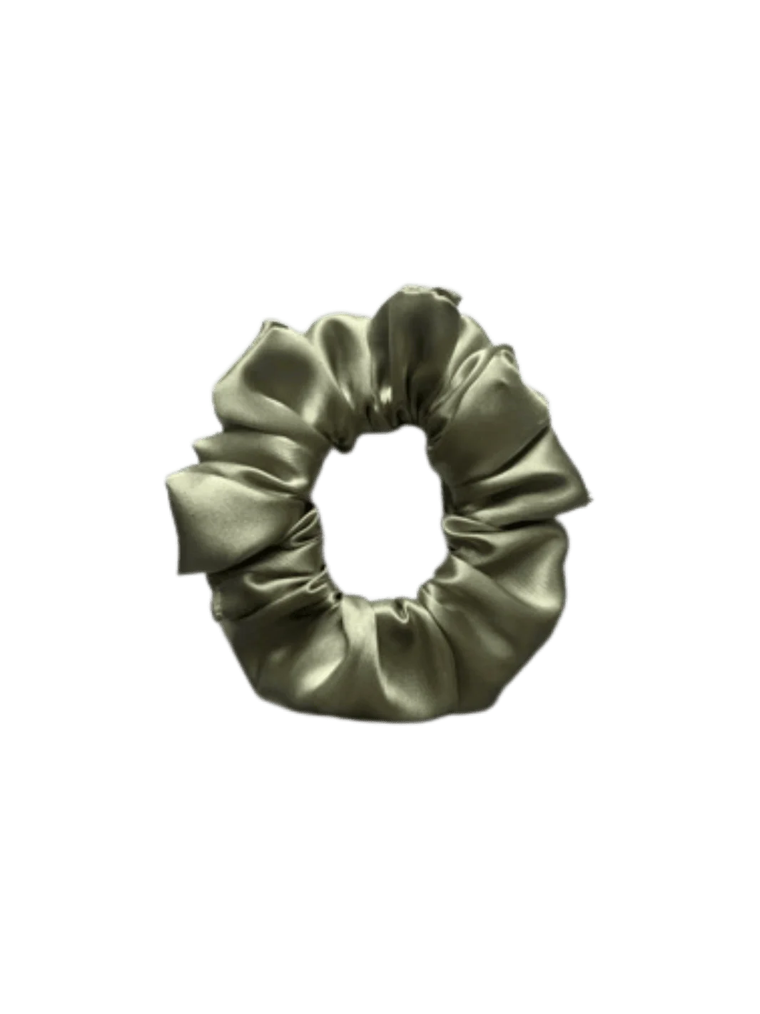 Satin Scrunchie - Seaweed