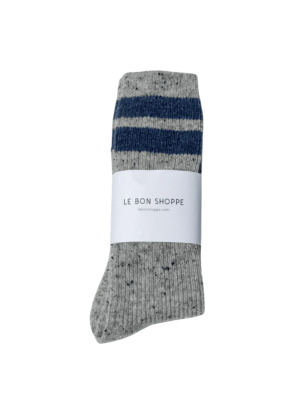 Snow Varsity Socks - Grey / Blue