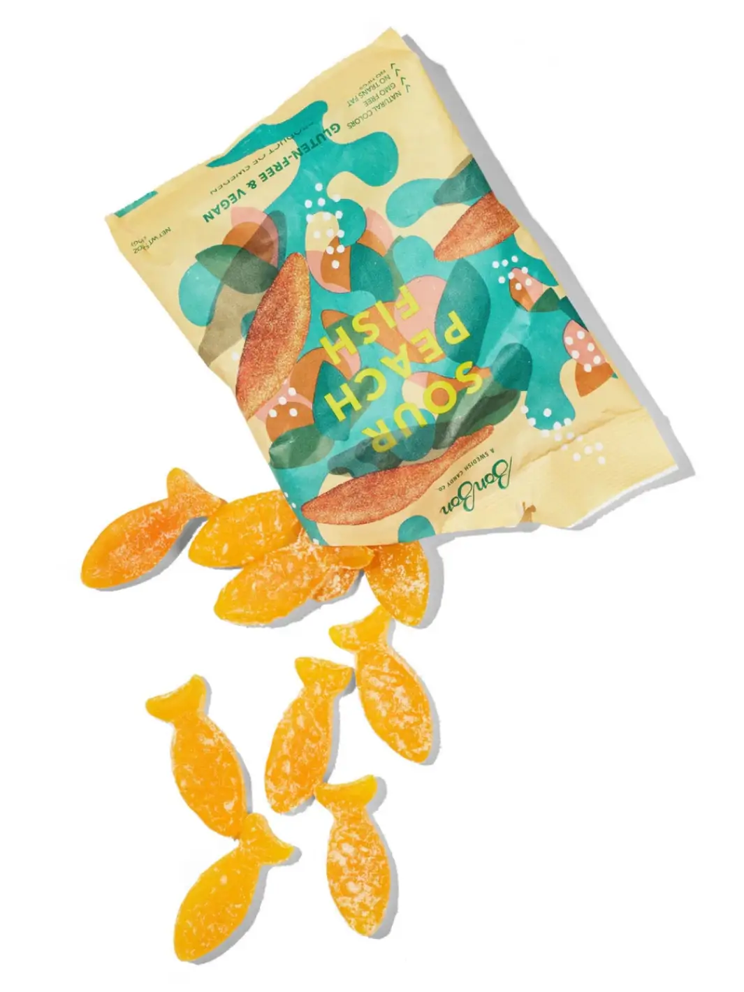 Sour Peach Fish Swedish Candy - Image 2