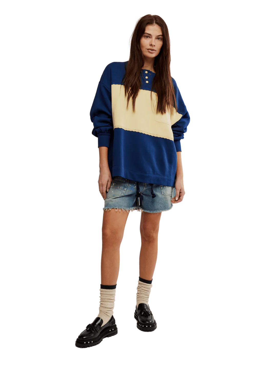 Strawberry Sweatshirt - Oceana Combo