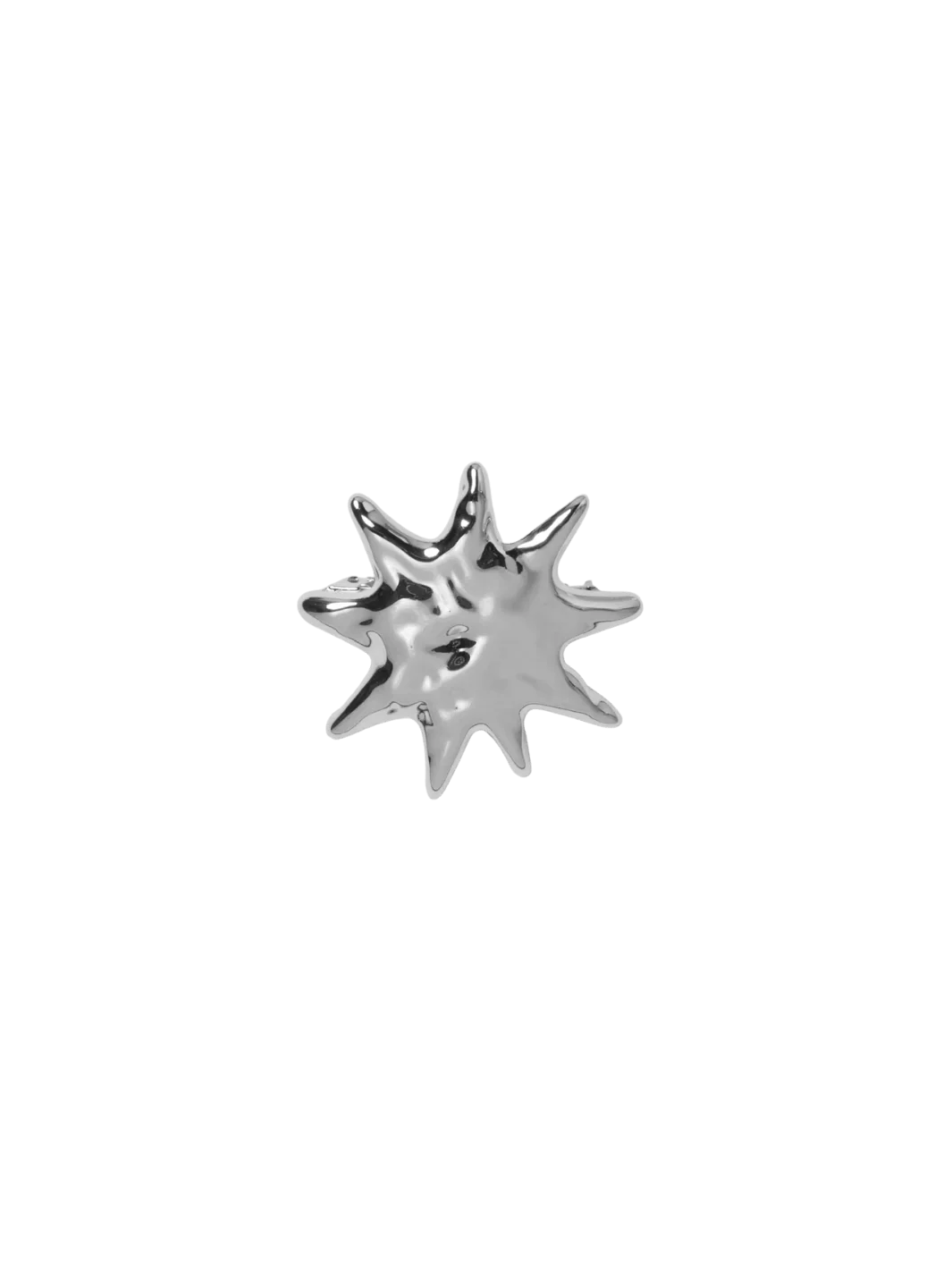 Sun Barrette in Silver