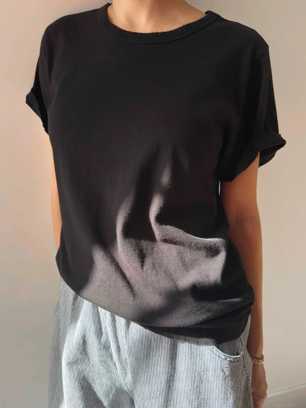 Vintage Boy Tee - True Black - Image 3
