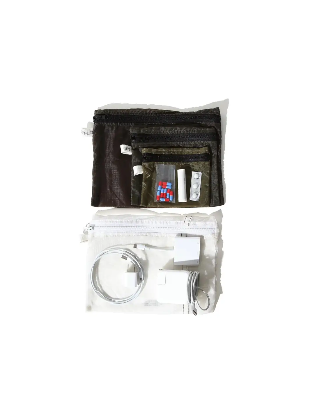 Vintage Parachute Light Pouch Medium - Olive - Image 2