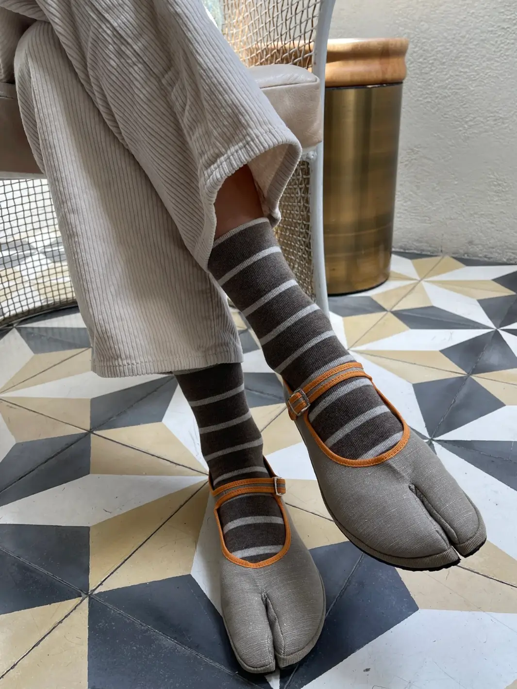 Wally Socks - Mocha - Image 2